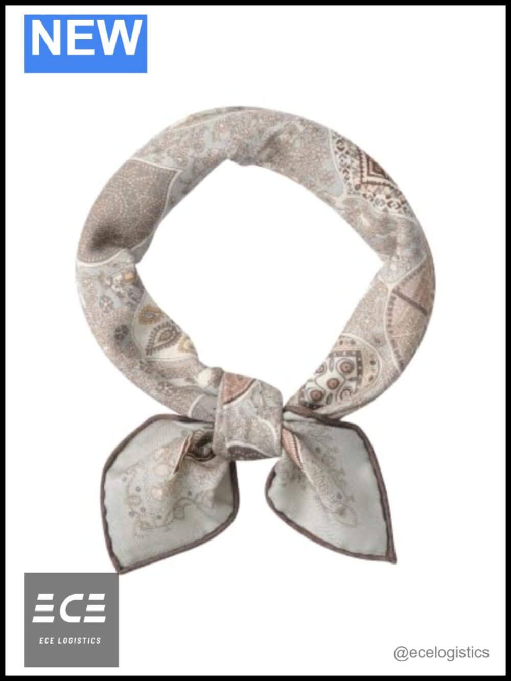 Wool Silk Scarf Reversible Hand Rolled 25.5in Square Neck Wrap for Women